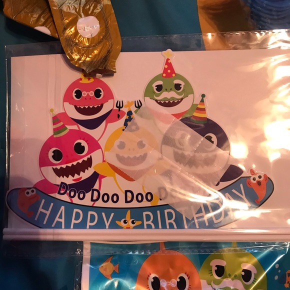 Baby Shark Party lot - Picture 8 of 11